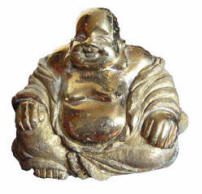 Carving of a Pyrites Buddha.