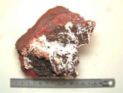 Photograph of a West Cumbrian mineral.