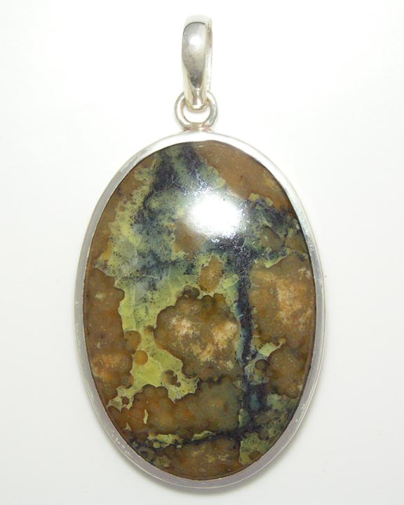 Oval Jasper Pendant